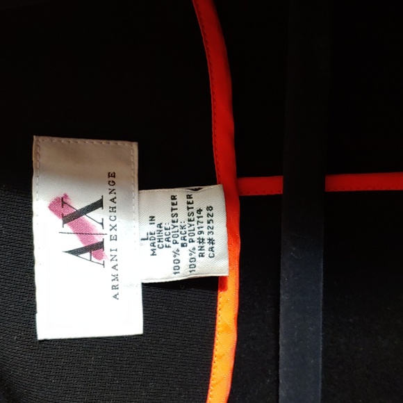 A/X Armani Exchange black all weather coat in Size L - Picture 4 of 8